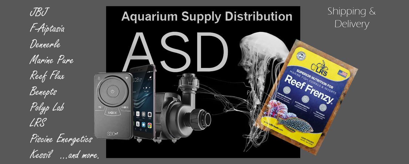 Aquarium Supply Distribution, Sicce, LRS Food, LRS, Larry's Reef Services